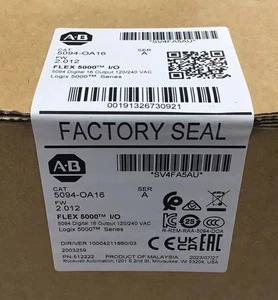 Neu fabrikversiegelt Allen Bradley 5094-OA16 SER A 5094 Digital 16 Ausgangsmodul - Bild 1 von 2