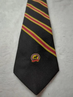 Corbata Moose International mezcla de polietileno/seda limpieza en seco solo usada  Foto 1 de 4