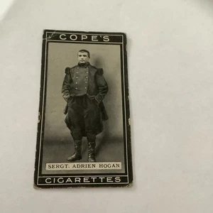 Cope Bros Cigarette 1915 Boxers Series - French Sergeant Adrien  Hogan U - Picture 1 of 2