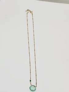 Vintage 1/20 - 14k Yellow Gold Pendant & Chain (46) - Picture 1 of 5