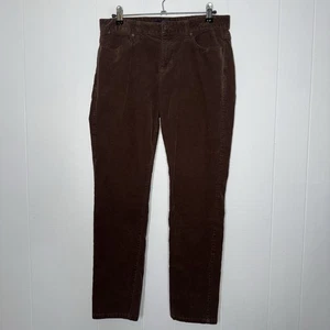 Pantalone donna Talbots firmato in velluto a coste gamba dritta marrone taglia 6 - Foto 1 di 5