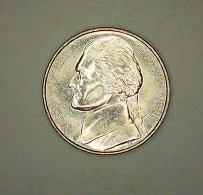 🔥 WORTH EVERY CENT 🔥 UNCIRCULATED 1998-P JEFFERSON NICKEL WITH 6-FULL STEPS - Image 1 of 4