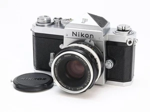 【Gut】Nikon F Eye Revell 6,4 Millionen Serie Nikkor-S 5Cm F2 Body Objektiv Set - Bild 1 von 10