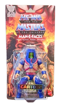 Figura retro Masters of the Universe MOTU Man-E-Faces sin usar, en caja 2024 Mattel Foto 1 de 2