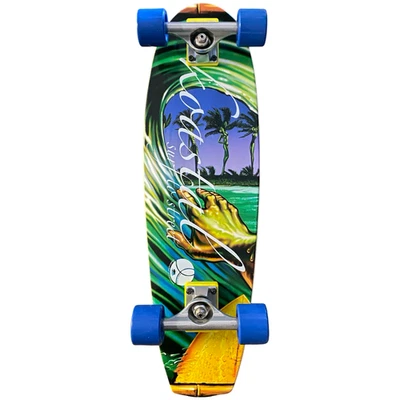 RARO OFICIAL KOASTAL LONGBOARD SKATEBOARD CRUISER COMPLETO RIVIERA PALISADES Foto 1 de 3