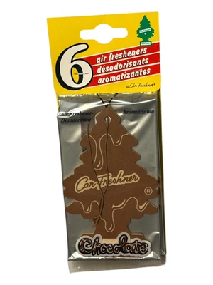 Little Trees Chocolate - Rare, Discontinued Car Air Freshener - 6 Pack - Image 1 of 4