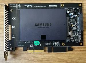 TSATA6-SSD-E2 Sonnet Tempo SSD 6Gb/s SATA PCIe 2.0 Card + 1TB 840EVO SSD - Afbeelding 1 van 3
