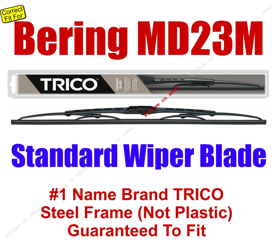 Escobilla limpiaparabrisas grado estándar - se adapta a Bering MD23M 1999-2000 (cantidad 1) - 30221 Foto 1 de 1