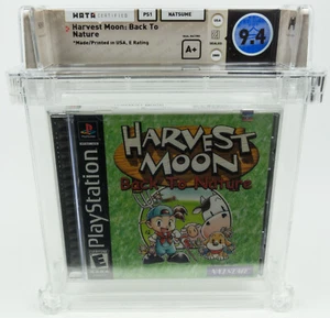 Playstation 1 *Harvest Moon: Back to Nature* PS1 New / Sealed / WATA 9.4 A+ - Bild 1 von 9