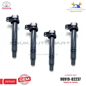 OEM Genuine Toyota IGNITION COIL SET OF 4 PCS HILUX LAND CRUISER PRADO - Bild 1 von 7