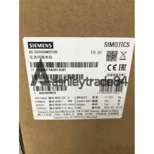 1 Stück NEU Siemens 1FL6067-1AC61-2LB1 V90 2KW AC SERVOMOTOR - Bild 1 von 1