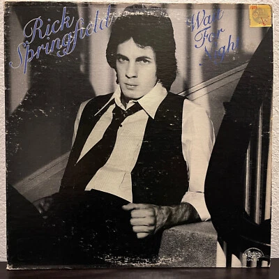 RICK SPRINGFIELD - Wait For Night (Chelsea) - 12" Vinyl Record LP - VG+ - Image 1 of 3