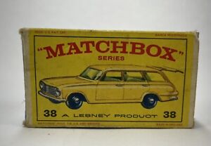 Matchbox Lesney #38 Vauxhall Victor Estate Car - EMPTY BOX ONLY