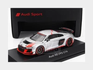 1:43 SPARK Audi R8 Lms Gt4 #0 Presentation 2023 Silver Red Black 5022200331 Mode - Picture 1 of 2