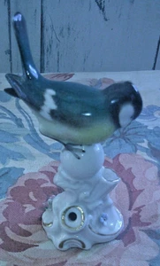 Vintage Porcelain German Blue Bird Figurine - Picture 1 of 6