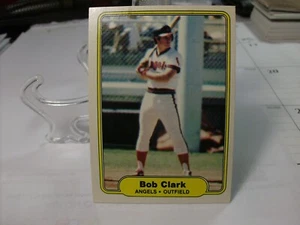 1982 Fleer Baseball #456 - Bob Clark - California Angels 82-1226 - Picture 1 of 2