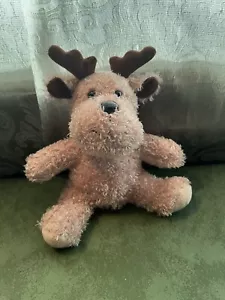 Small Soft Reindeer Brown About 5” Tall - Picture 1 of 6