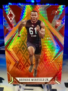 2020 Antoine Winfield Jr. Panini Phoenix Fire Burst Prizm Rookie Card #161 - Picture 1 of 2