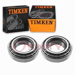 2 pc Timken Front Inner Wheel Bearing and Race Sets for 1989-1991 Maserati ca