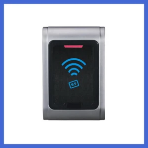 Lector de tarjetas de control de acceso RFID Wiegand26 EM prox carcasa metálica impermeable 125Khz - Imagen 1 de 8