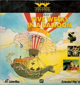 Five Weeks In a Balloon (Laserdisc 1992) - Picture 1 of 2