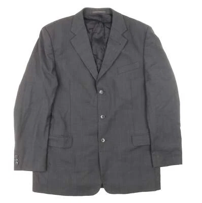 NEXT Hombre Chaqueta de Lana Gris Chaqueta Traje Chaqueta Talla 42 - Bolsillos Externos Foto 1 de 4