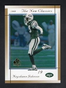 1999 SP Authentic New Classics #NC9 Keyshawn Johnson New York Jets - Picture 1 of 2