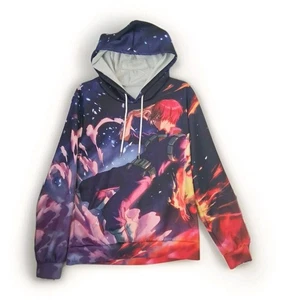 My Hero Academia Shoto Todoroki Hoodie Youth Medium Anime Cosplay VGUC - Picture 1 of 2