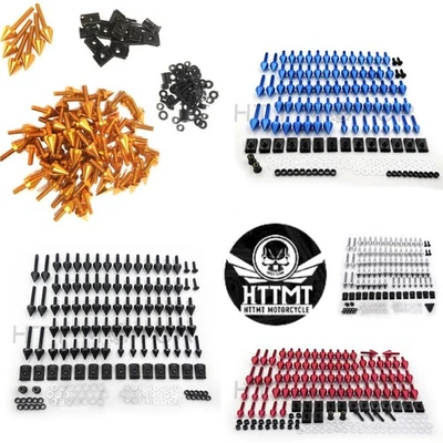 M5 M6 Spike Fairing Bolt kit for Yamaha YZF Suzuki GSXR Kawasaki NINJA Screws  — 第 1/4 张图片