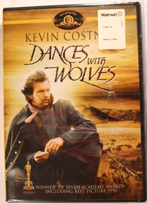 DANCES WITH WOLVES (DVD Full Screen) Kevin Costner BRAND NEW/Sealed Ships Free - Image 1 of 4