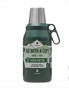 Manna Stack Jug, 64 Ounce (Green) - Picture 1 of 4