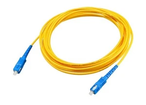 2 PACK Fiber Cable 3 Meters 10ft SC To SC 9/125 Single Mode Fiber Optic Cable Ju - Afbeelding 1 van 5