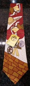 VINTAGE 1988 Picasso Art Collection Men's Necktie 100% Silk NEW NWT - Picture 1 of 15