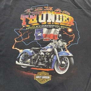 Harley Davidson Nacogdoches Texas T-Shirt Motorcycles Texas Thunder Gr. XL - Bild 1 von 9
