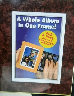 PHOTO MAGIC A Whole Album In One Frame Displays 40 Pictures New Sealed Vintage - Image 1 of 4