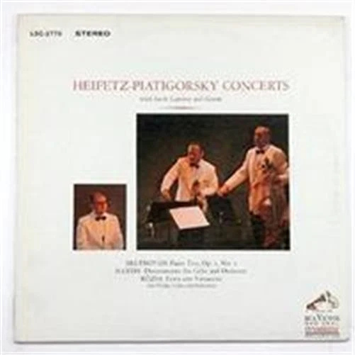 Jacob Lateiner - Heifetz-Piatigorsky Concerts With Jacob Lateiner CD IMP8314 - Image 1 of 1