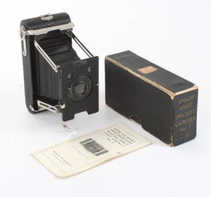 BOLSILLO CHALECO ANSCO NO. 1, 6X9 ON 120, EN CAJA, MAL OBTURADOR, TAL CUAL/cks/198588 - Imagen 1 de 4
