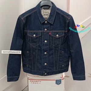 LEVIS WELLTHREAD TRUCKER JACKET 247660011 INDIGO BLUE MENS SIZE M,L - Picture 1 of 16