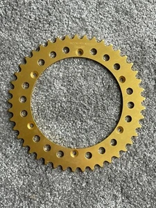 KTM SX 50 PRE 2003 TALON REAR SPROCKET  TR376-45 ( 415 )  GOLD 45 TOOTH - Picture 1 of 2