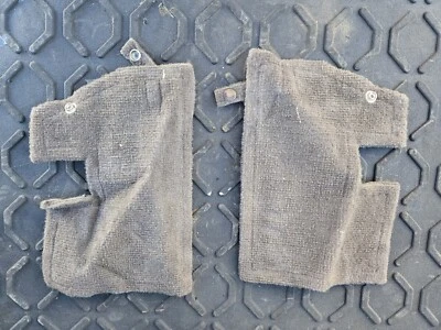 1990-1997 Toyota Land Cruiser Lexus LX450 3rd ROW SEAT MOUNTING BRACKET COVERS - Изображение 1 из 4