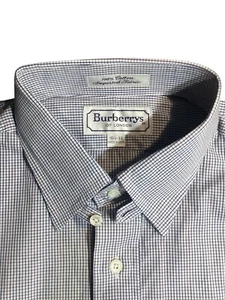 VTG Burberrys of London Made in USA French Cuff Dress Shirt Size 15.5 - Picture 1 of 11