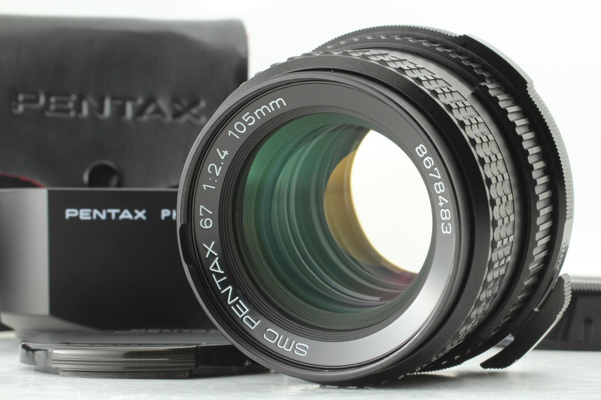 Pentax Camera Lenses SMC 105mm Focal f/2.4 Maximum Aperture Pentax Camera Lenses SMC 105mm Focal f/2.4 Maximum Aperture