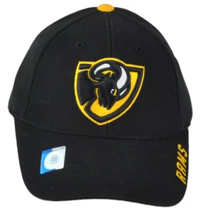 NCAA Cautivador Virginia Commonwealth Rams Billete Curvo Ajustable Sombrero Negro Gorra - Imagen 1 de 4