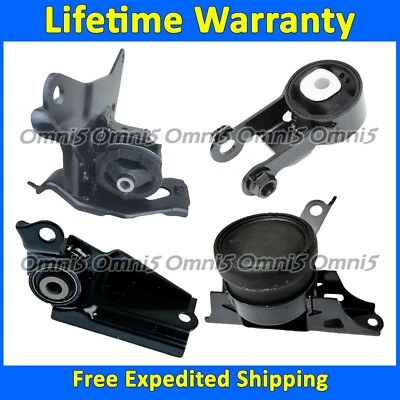 Juego de montaje de motor y transmisión K4082 4 piezas para Toyota Yaris 2013-2014 1,5 L automático Foto 1 de 4