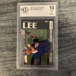 1994 Collector's Choice #645 Derrek Lee - San Diego Padres BCCG- 10 - Picture 1 of 2