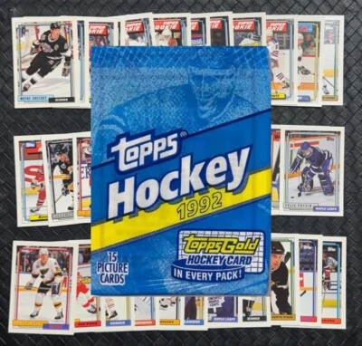 1992-93 Topps Trading Cards Complete Your Set U Pick Wayne Gretzky 1/3 - Image 1 of 3