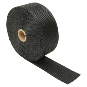 Black Titanium Exhaust Wrap 2in x 50ft (5cm x 15m) DEI 010003 - Picture 1 of 5