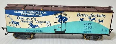 HO Scale Gerber Baby Reefer Built from Kit Nice Tenshodo  Rare - Image 1 of 4