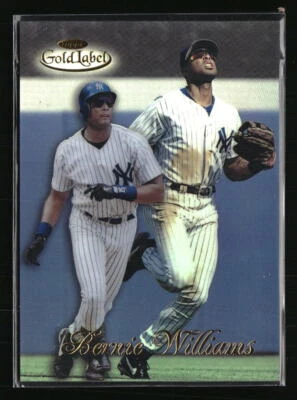 Bernie Williams 1998 Topps Gold Label #76 Baseball Card - Image 1 of 2