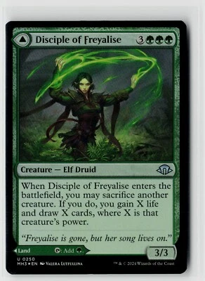 MTG Modern Horizons 3 Disciple Of Freyalise Foil x1 NM Uncommon - Image 1 of 2